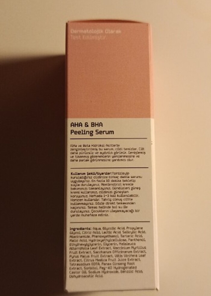 Skin401 aha bha peeling serum - Görsel 3