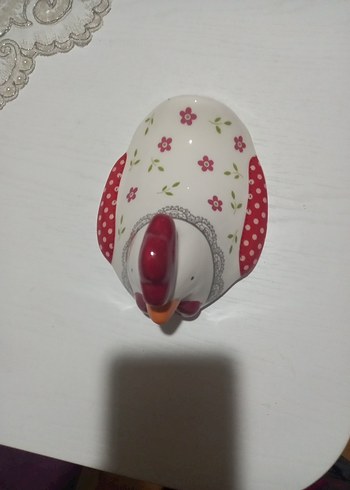 SERAMİK KAVANOZ KAPAĞI Tavuk /Horoz - Görsel 5