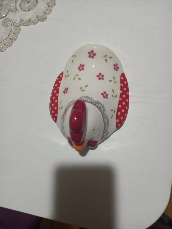 SERAMİK KAVANOZ KAPAĞI Tavuk /Horoz - Görsel 5