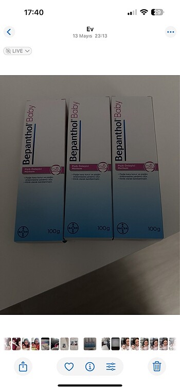 Bepanthol pişik önleyici krem 100 ml