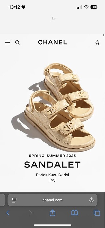 Chanel Sandalet