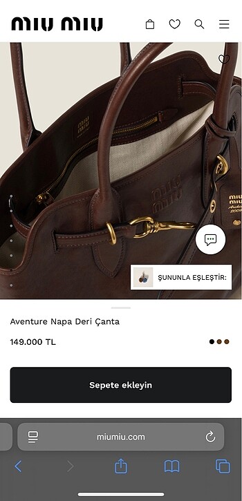 Miu Miu Çanta