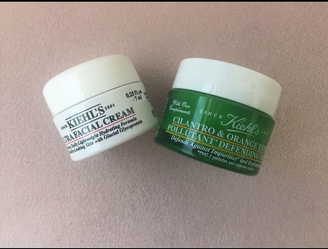Kiehls maske ve nemlendirici