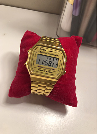 Casio Casio altın rengi saat
