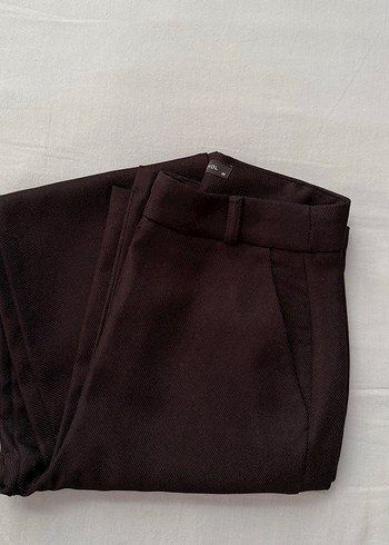 Siyah Kışlık Kadın Kumaş Pantolon