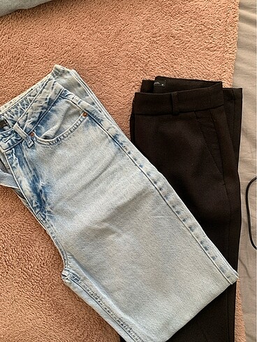 32 Beden Jean ve kumaş pantolon