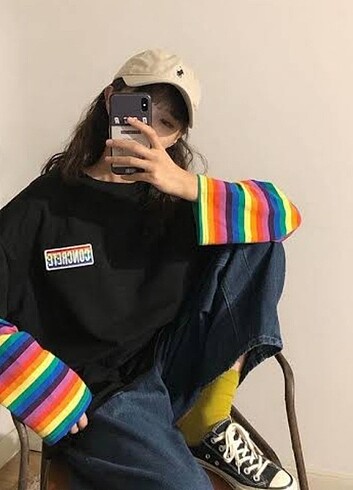 Siyah Concrete Unisex Sweatshirt 