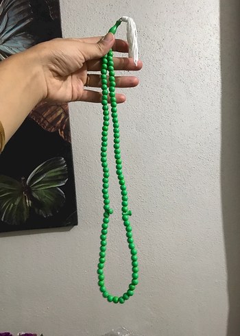 Parlak Yeşil Namaz tesbihi kokulu