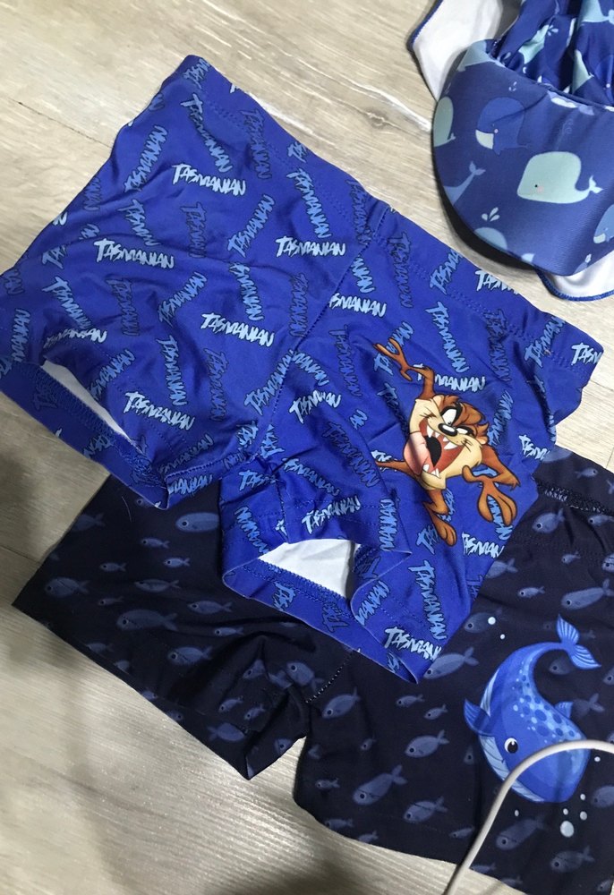 Erkek Çocuk Renkli Baskılı Mayo Seti - Görsel 2