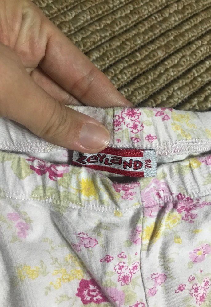 Kız Çocuk Beyaz Dantel Detaylı Tayt - Görsel 3