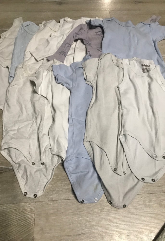 Pastel Renkli Bebek Kısa Kollu Çıtçıtlı Body - Görsel 2