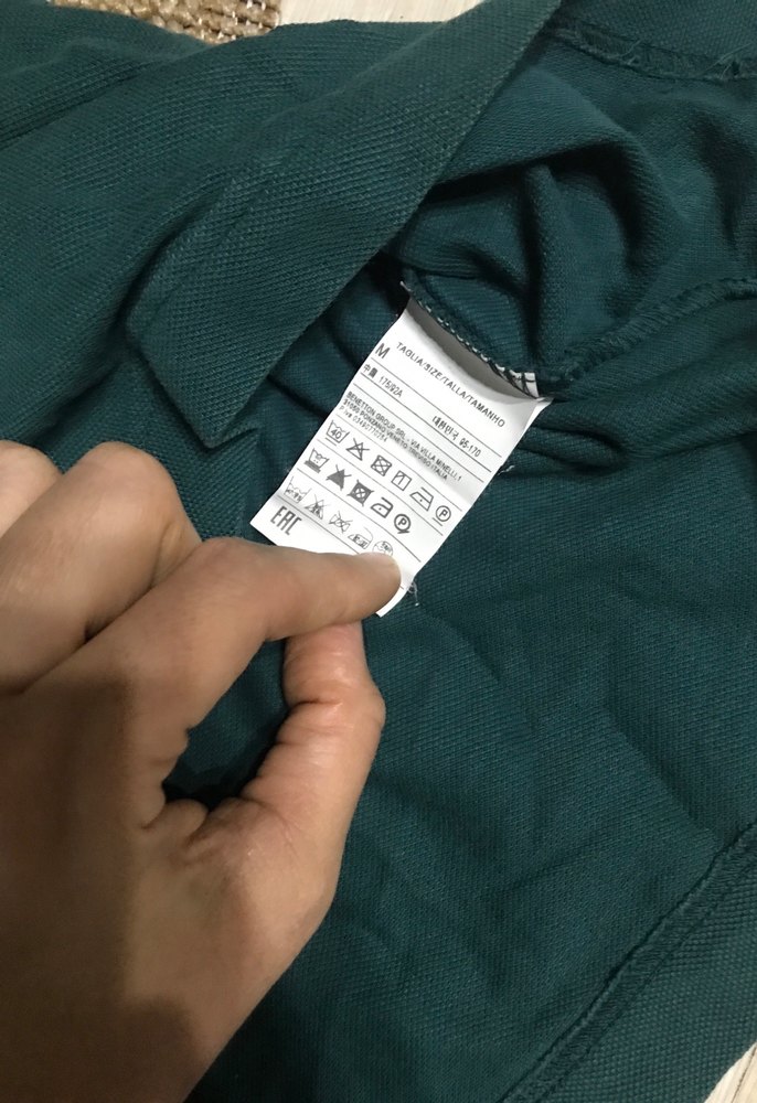 Erkek Koyu Yeşil Uzun Kollu Polo Tişört - Görsel 3