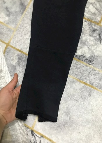 Siyah Fermuarlı Erkek Outdoor Eşofman Altı - Görsel 2