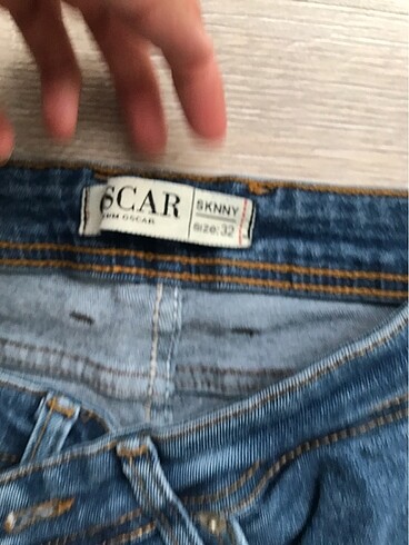 32 Beden mavi Renk Erkek jean