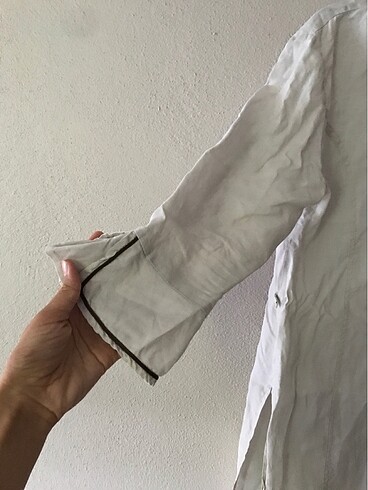 Zara Keten gömlek tunik
