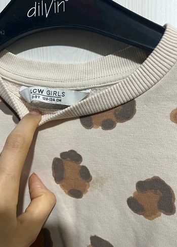 LCW Kids Bisiklet Yaka Uzun Kollu Kız Sweatshirt - Görsel 4