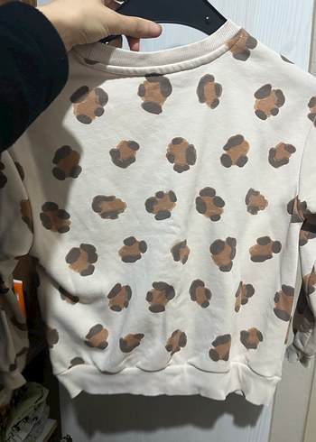 LCW Kids Bisiklet Yaka Uzun Kollu Kız Sweatshirt - Görsel 3