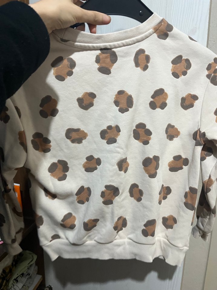 LCW Kids Bisiklet Yaka Uzun Kollu Kız Sweatshirt - Görsel 3