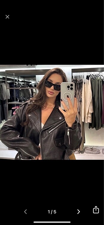 Zara deri ceket