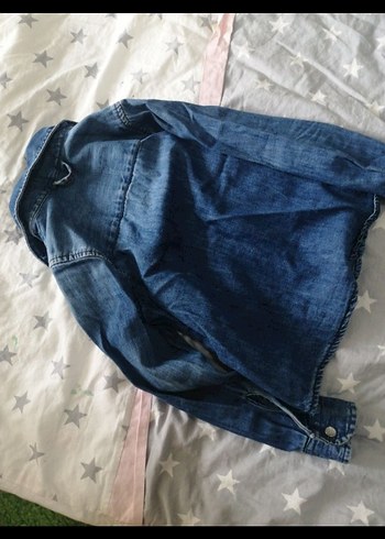 Mavi Denim Kız çocuk kot  Gömlek leecoper - Görsel 5