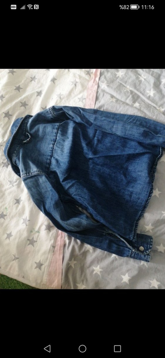 Mavi Denim Kız çocuk kot  Gömlek leecoper - Görsel 5