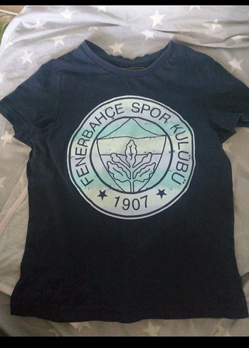 Fenerbahçe Baskılı Mavikız Çocuk Tişörtü - Görsel 2