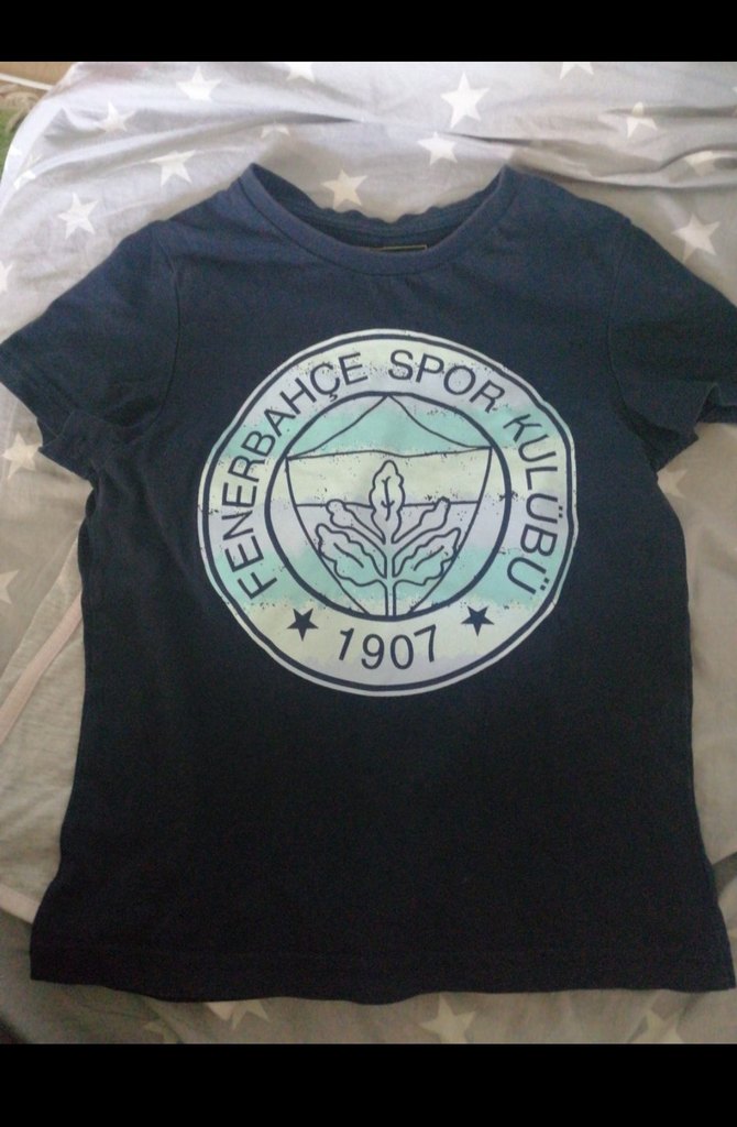 Fenerbahçe Baskılı Mavikız Çocuk Tişörtü - Görsel 2