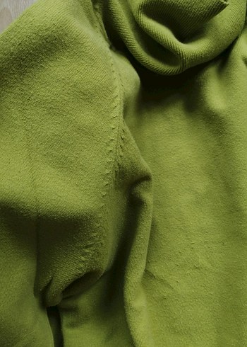 Yeşil Yarım Balıkçı Yaka Kadın Kazak - Görsel 4