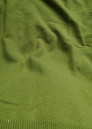 Yeşil Yarım Balıkçı Yaka Kadın Kazak - Görsel 6