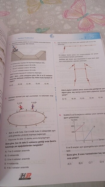  Problemler matematik hız ve renk yayınları 