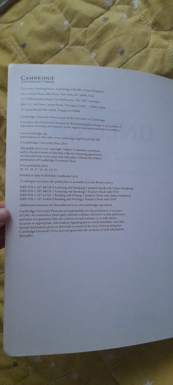 Cambridge Reading and Writing 3 Kitabı - Görsel 2