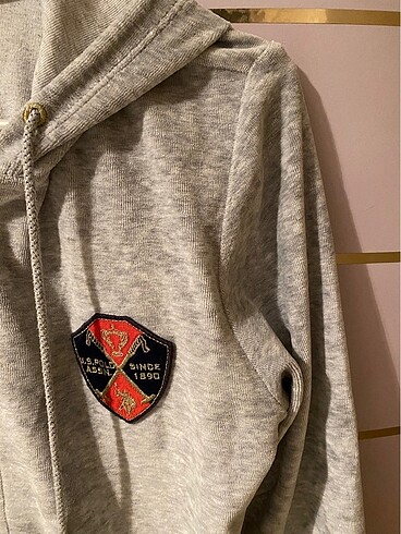 s Beden gri Renk U.S Polo Assn. Gri Hırka
