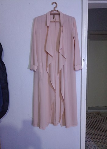 pudra uzun sifon kimono