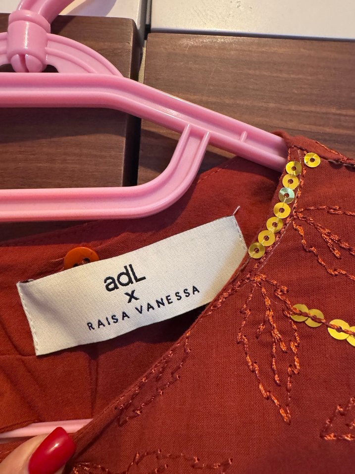 Uzun Kollu, Yılan Desenli Drapeli Bohem Elbise - Görsel 3