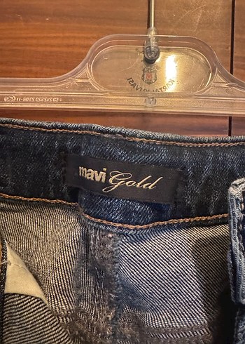 Kadın Lacivert Midi Boy Kot Pantolon - Görsel 3