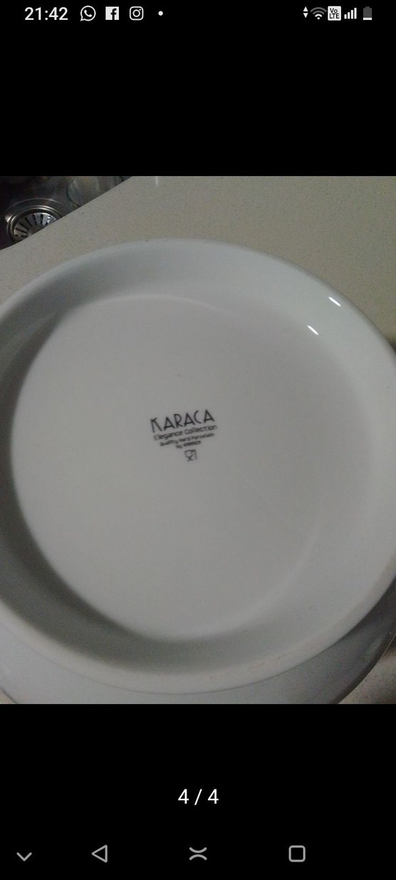 Modern Klasik Beyaz Çift Kulplu Porselen Çorba Tenceresi - Görsel 4