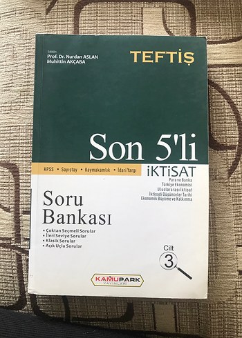 TEFTİŞ Son 5'li İktisat Soru Bankası