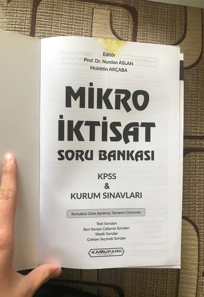Teftiş Mikro İktisat Soru Bankası - Görsel 3