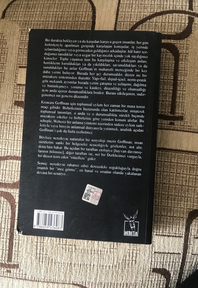 Kamusal Alanda İlişkiler - Erving Goffman - Görsel 2