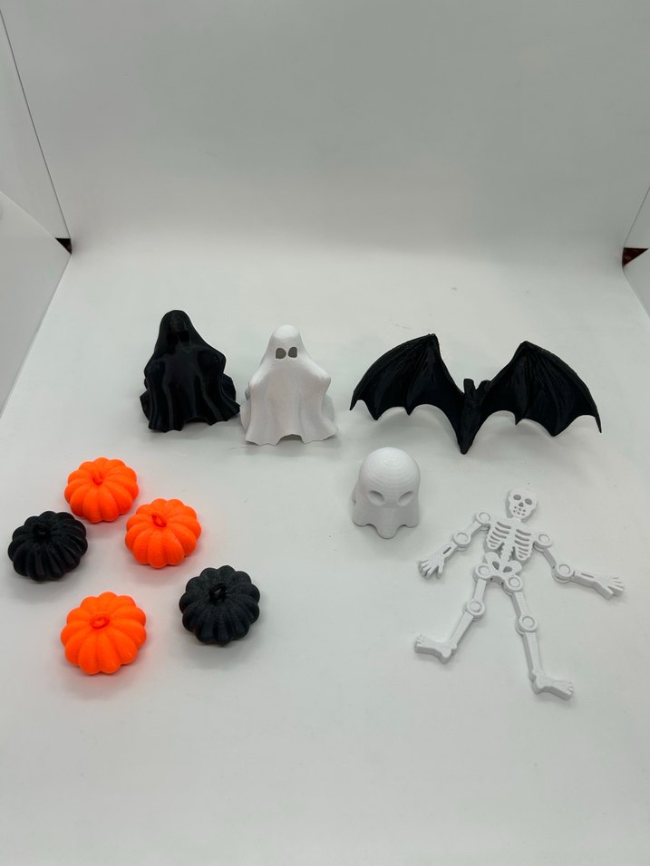 Halloween Temalı Mini Figür Seti 10 parça - Görsel 2