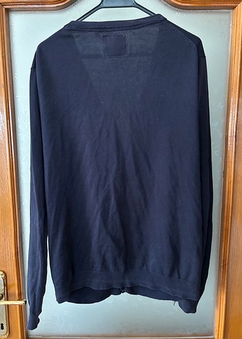 Düğmeli Uzun Kollu erkek Hırka - Görsel 3