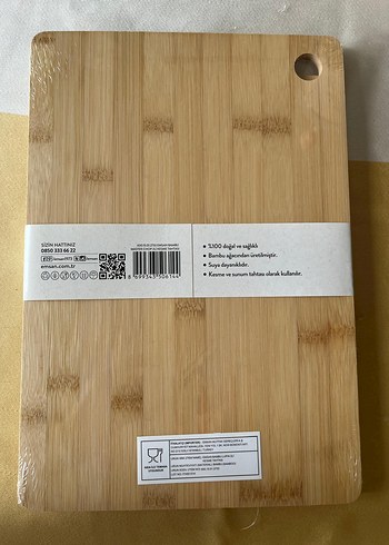 Emsan Bambu Master Chop 2'li Kesme Tahtası - Görsel 2
