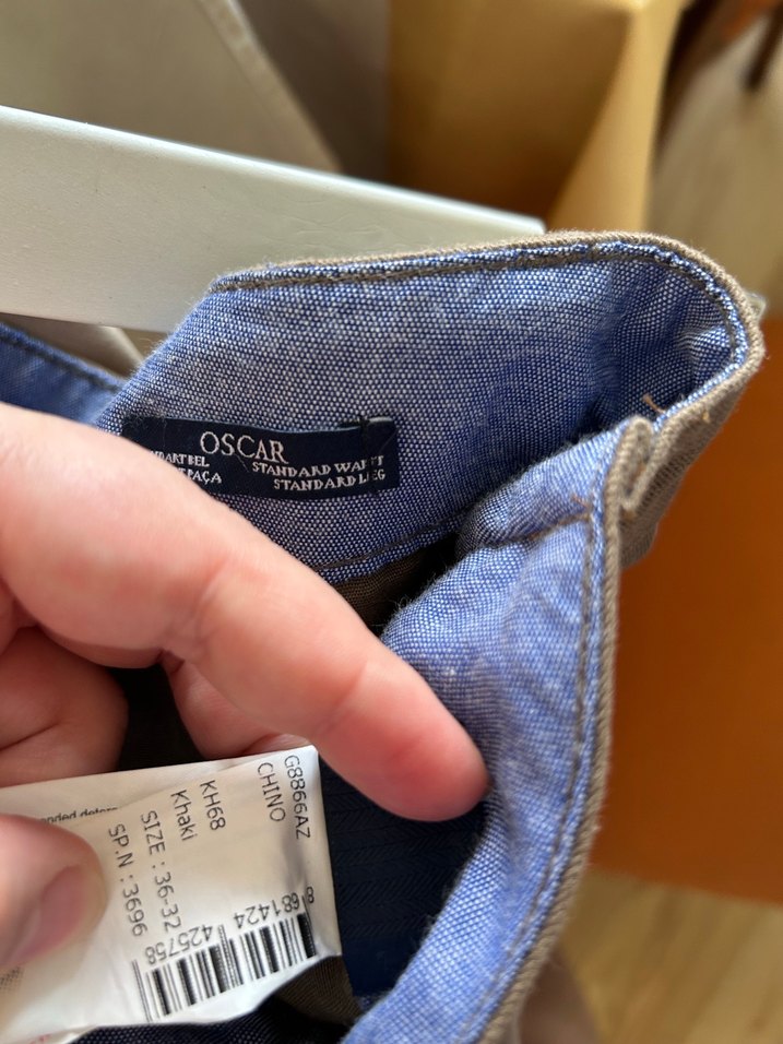 Haki Regular Fit Erkek Pantolon - Görsel 4