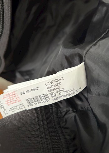 Düğmeli Siyah Erkek Ceket - Görsel 5