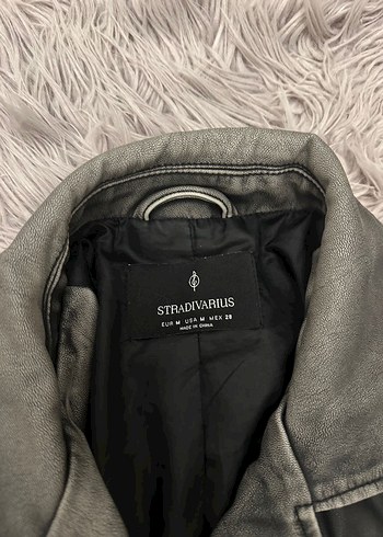 Stradivarius deri ceket