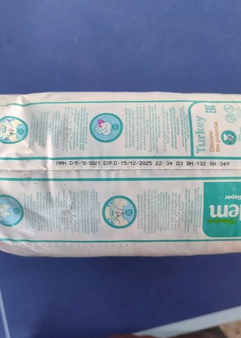 Molfix Önlem Botanika Maxi Bebek Bezi 44'lü