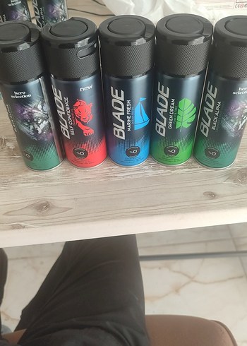 Blade Erkek Deodorant Çeşitleri. 3 adet fiyatı.