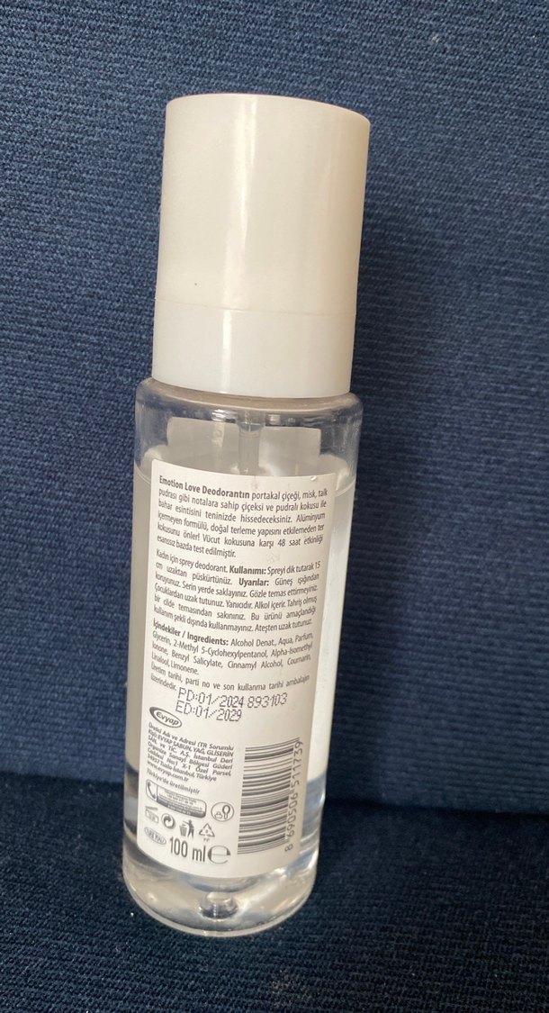 Emotion Love Kadın Deodorant %0 Alüminyum - Görsel 2