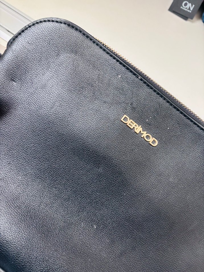 DERIMOD Siyah Deri Kadın Çanta - Görsel 3