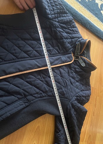 Zara Lacivert Fermuarlı Kadın Mont - Görsel 6